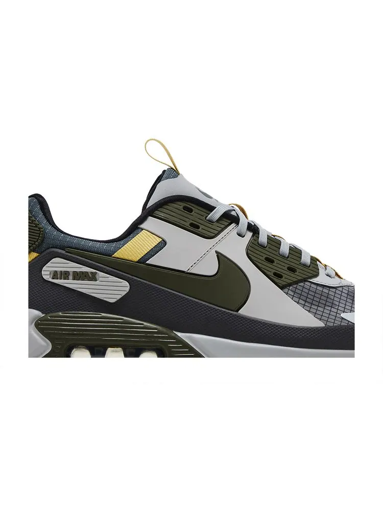 Кроссовки Air Max 90 Drift 'Light Smoke Grey Cargo Khaki' — изображение 2 из 8, светлый серый хаки