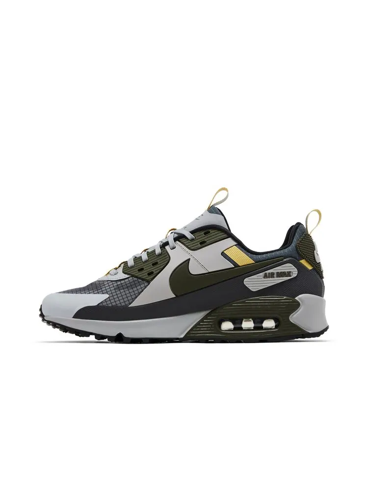 Кроссовки Air Max 90 Drift 'Light Smoke Grey Cargo Khaki' — изображение 3 из 8, светлый серый хаки