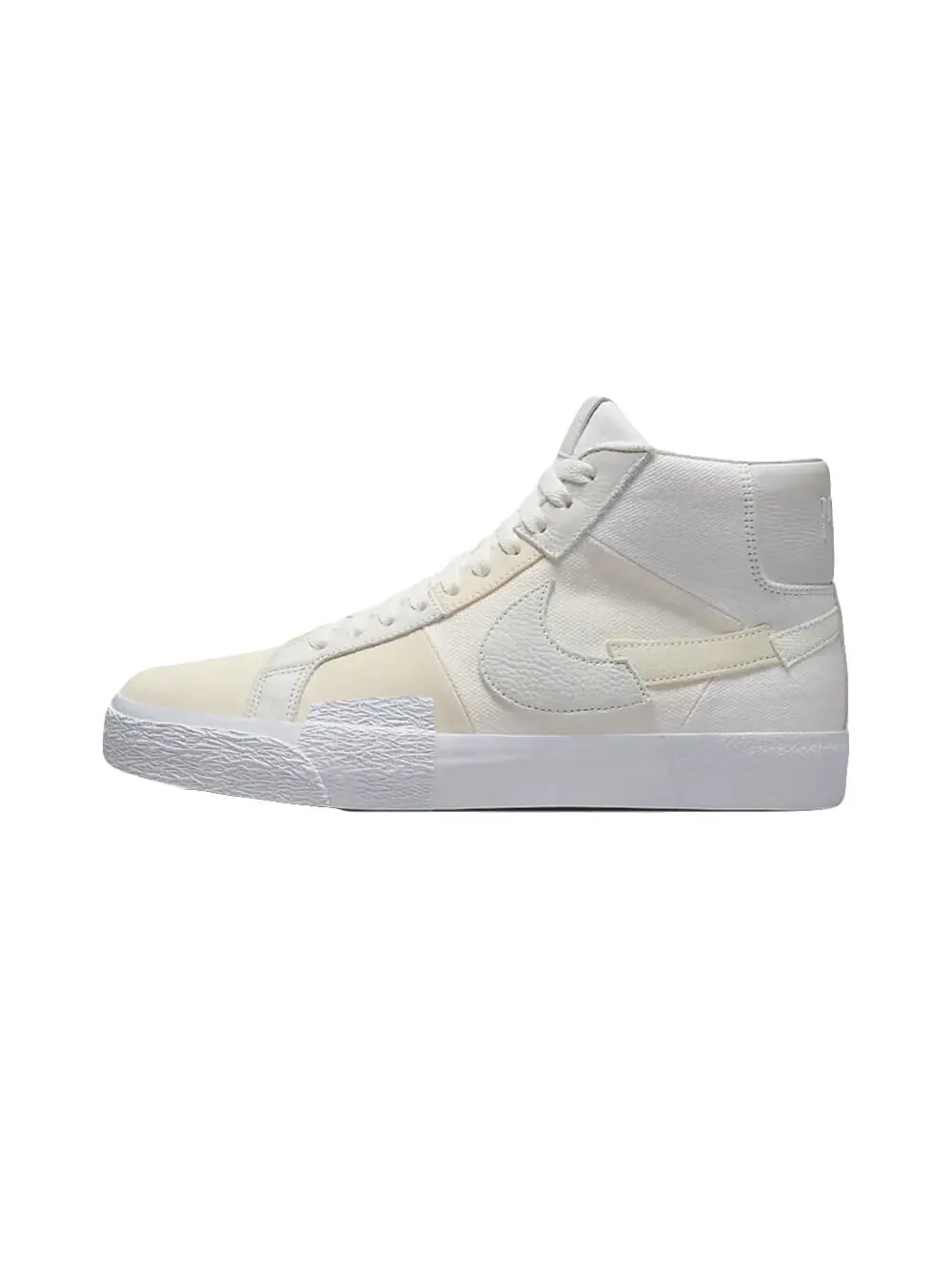 Скейтерские кеды Nike SB Zoom Blazer Mid Premium — изображение 1 из 6, белый/кремовый