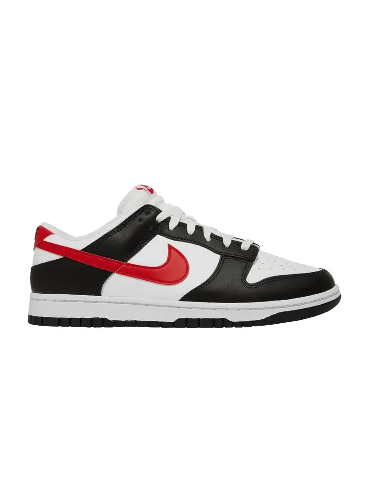Кроссовки Nike Dunk Low 'Black White Red' — изображение 1 из 9, черный/красный/белый