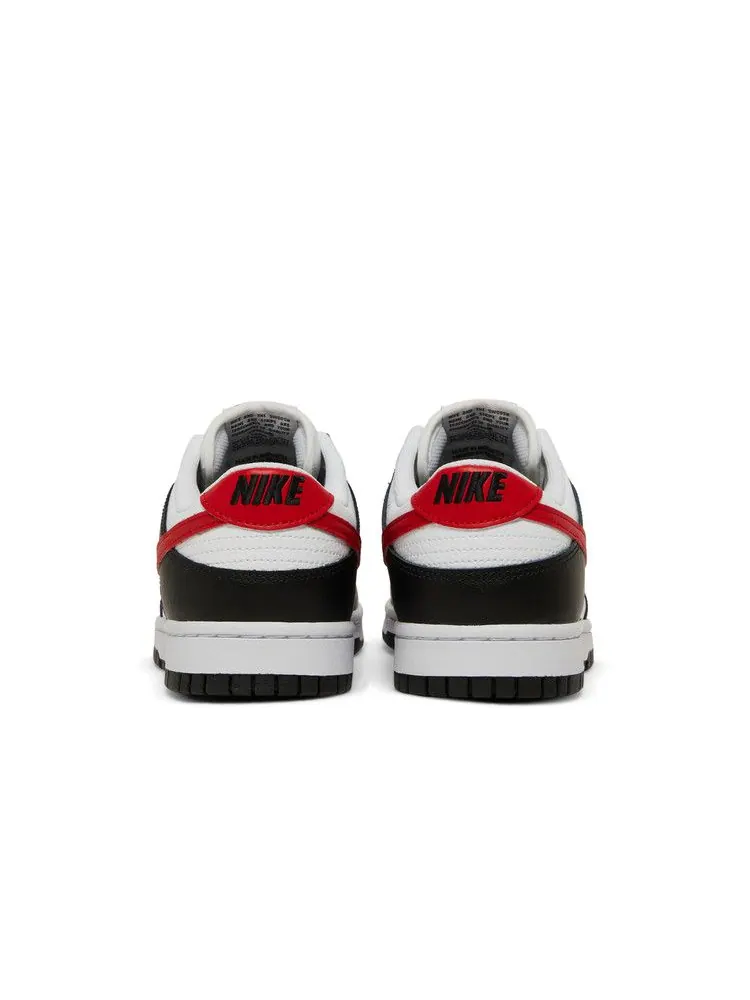Кроссовки Nike Dunk Low 'Black White Red' — изображение 7 из 9, черный/красный/белый