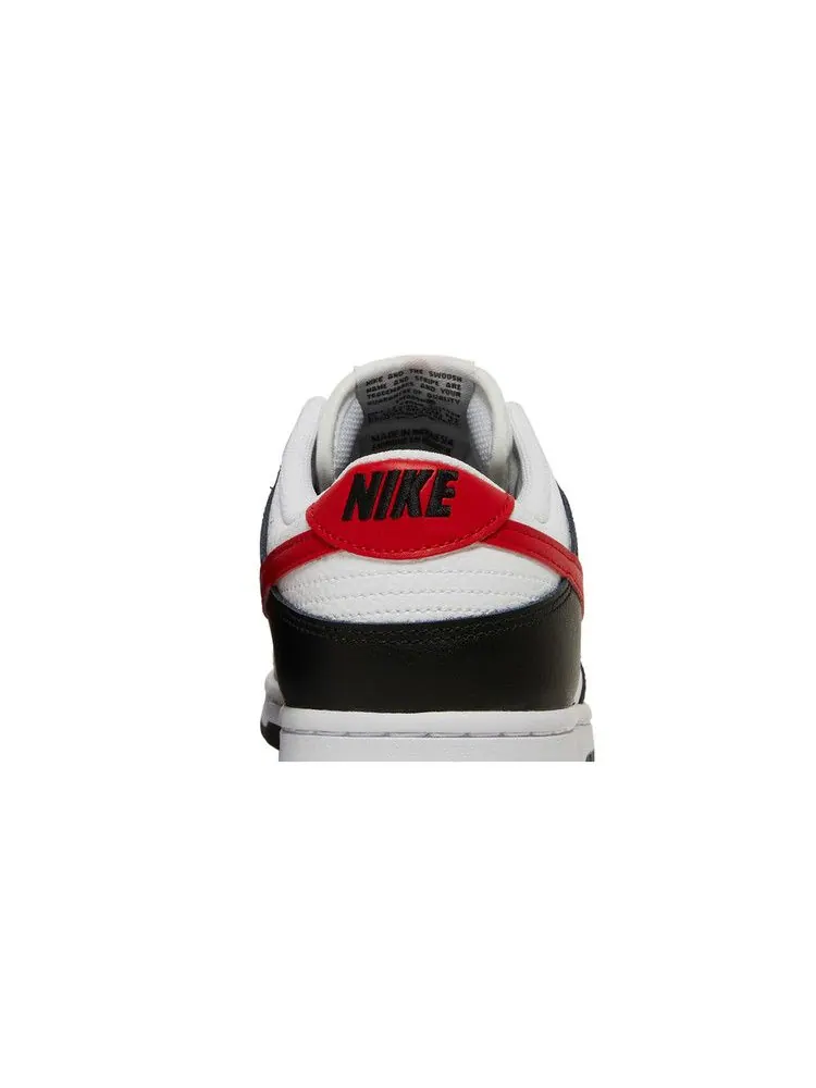 Кроссовки Nike Dunk Low 'Black White Red' — изображение 8 из 9, черный/красный/белый