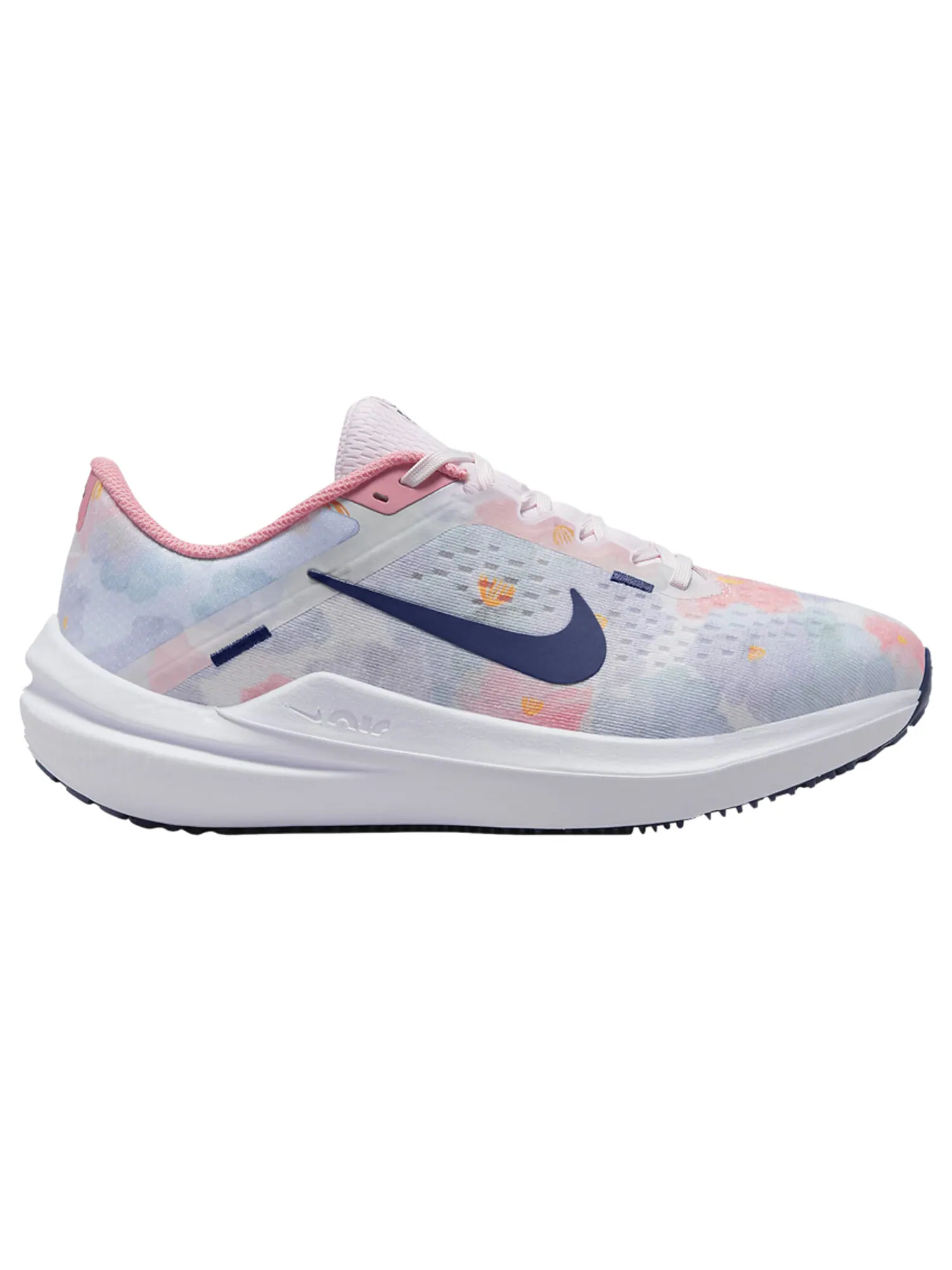 Кроссовки Nike Wmns Winflo 10 Premium 'Floral Watercolor' — изображение 1 из 1, розовый
