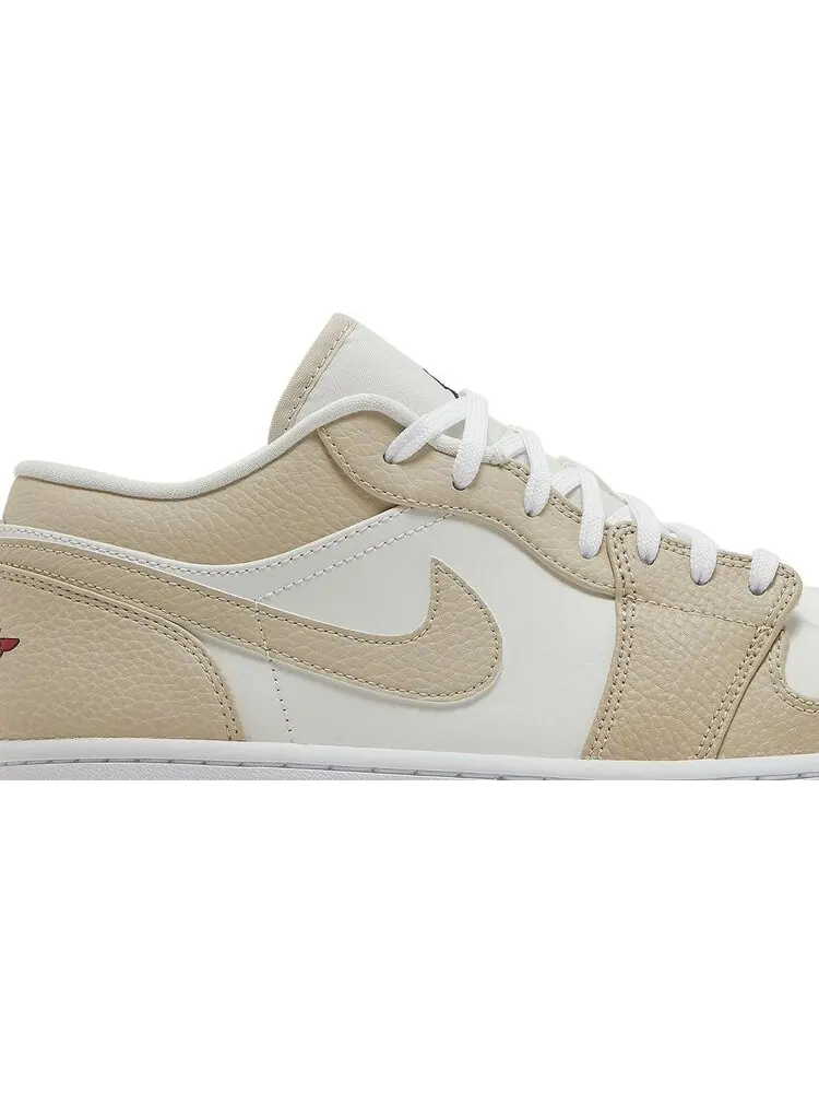 Кроссовки Air Jordan 1 Low SE Sail Rattan — изображение 2 из 8, бежевый