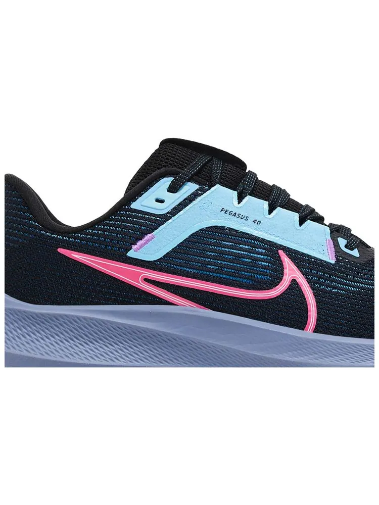 Кроссовки Nike Air Zoom Pegasus 40 SE 'Black Hyper Pink' — изображение 2 из 8, черный