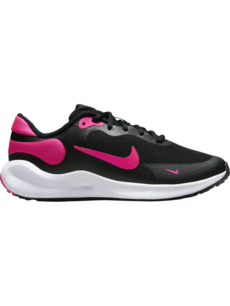 Кроссовки Revolution 7 GS 'Black Hyper Pink' — изображение 1 из 1, черный