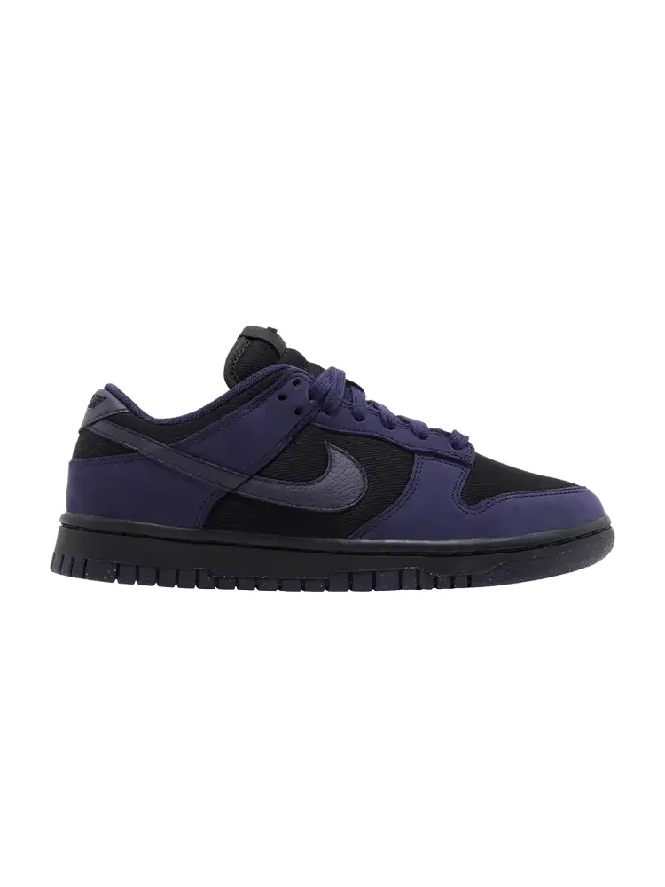 Кроссовки Nike Wmns Dunk Low LX 'Purple Ink' — изображение 1 из 9, черный/фиолетовый