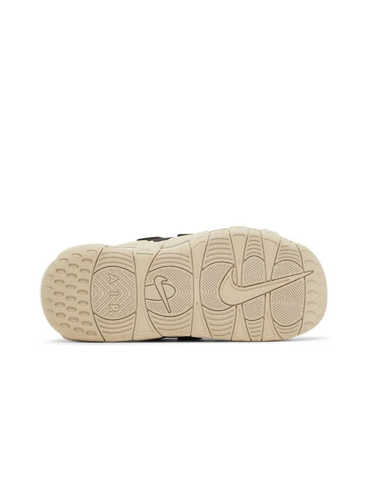 Шлепанцы Air More Uptempo Slide 'Black Sanddrift Iridescent' — изображение 4 из 8, черный
