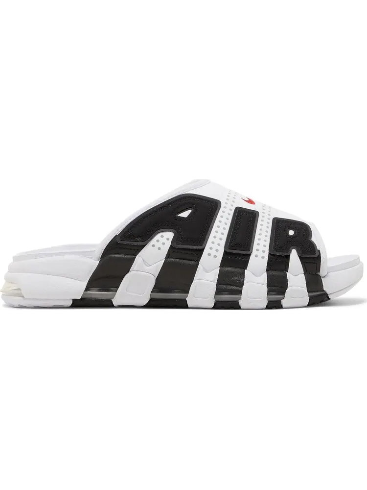 Кроссовки Air More Uptempo Slide 'White Black Red' — изображение 1 из 4, белый