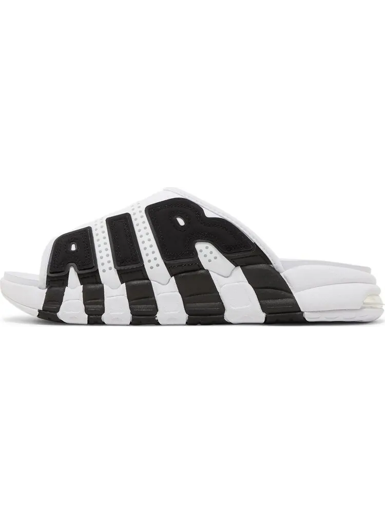 Кроссовки Air More Uptempo Slide 'White Black Red' — изображение 3 из 4, белый