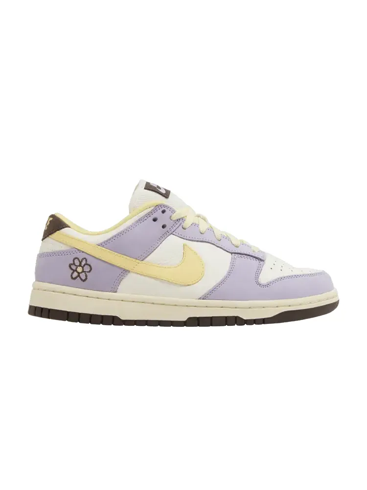 Кроссовки Nike Wmns Dunk Low Premium 'Lilac Bloom' — изображение 1 из 9, желтый///коричневый