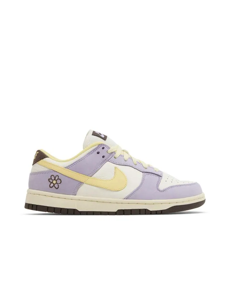 Кроссовки Nike Wmns Dunk Low Premium 'Lilac Bloom' — изображение 2 из 9, желтый///коричневый