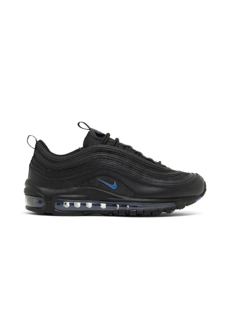 Кроссовки Nike Air Max 97 GS 'Black Dark Marina Blue' — изображение 2 из 9