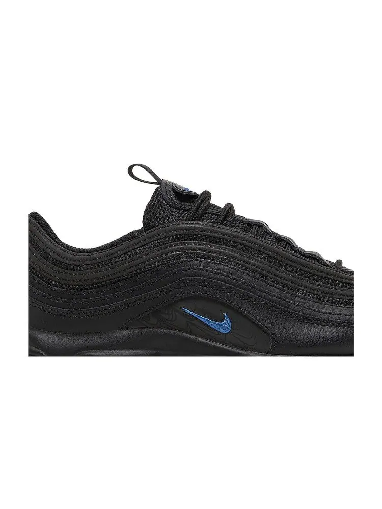 Кроссовки Nike Air Max 97 GS 'Black Dark Marina Blue' — изображение 3 из 9