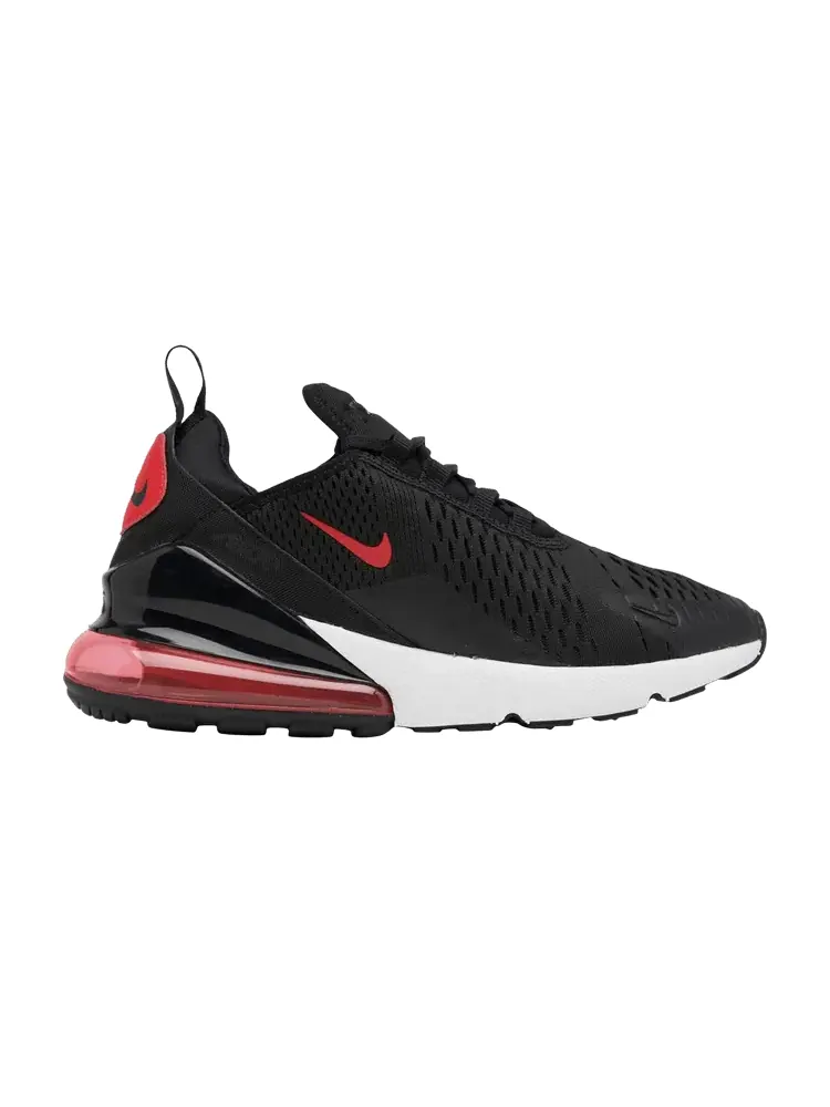 Кроссовки Nike Air Max 270 GS 'Black Light Crimson' — изображение 1 из 1, черный/светлый/белый