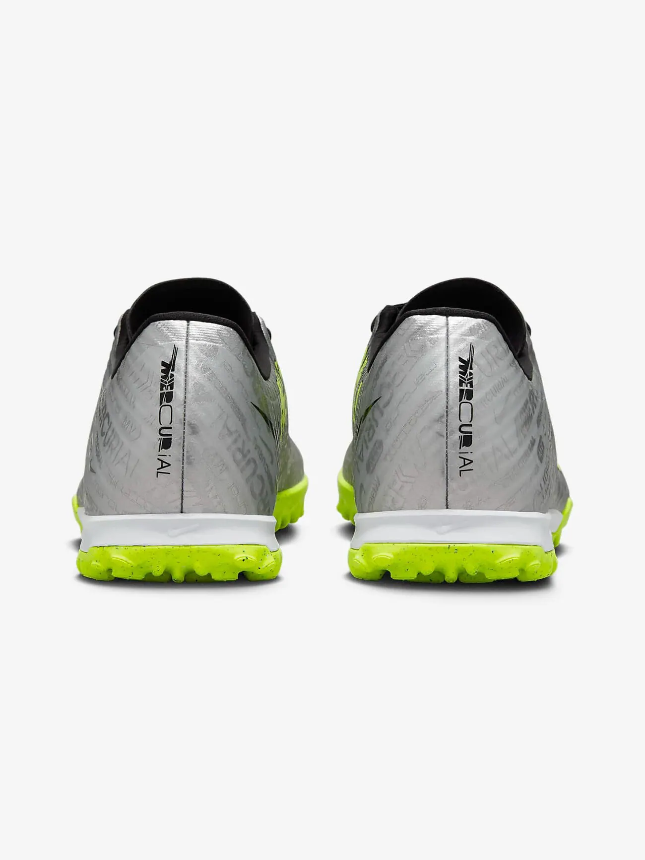 Кроссовки Nike Zoom Mercurial Vapor 15 Academy TF '25th Anniversary Pack' — изображение 4 из 6, серебристый/мультиколор
