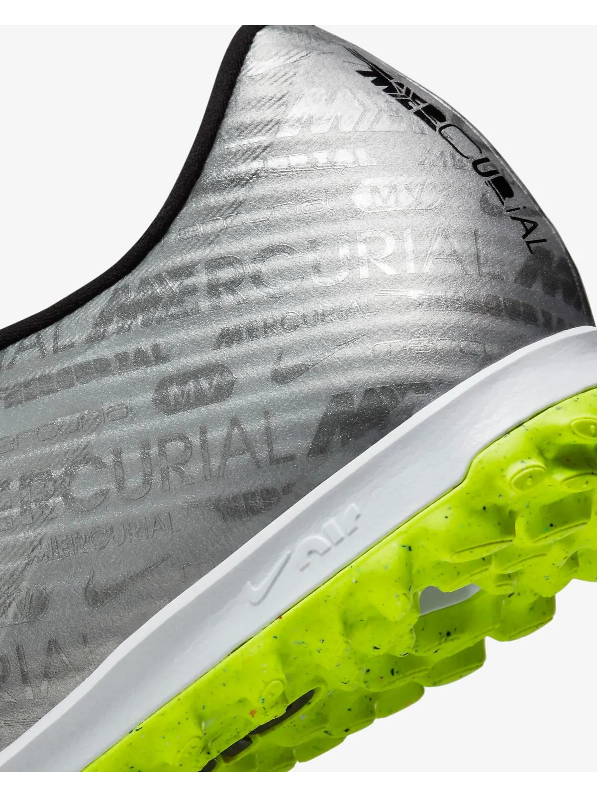 Кроссовки Nike Zoom Mercurial Vapor 15 Academy TF '25th Anniversary Pack' — изображение 6 из 6, серебристый/мультиколор
