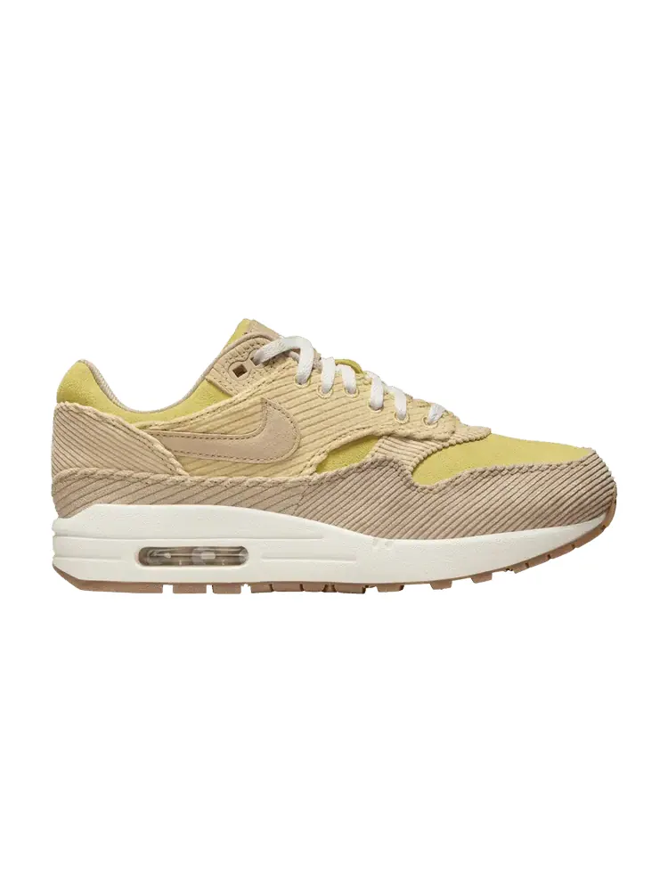 Кроссовки Nike Wmns Air Max 1 SE 'Buff Gold Corduroy' — изображение 1 из 1, золотистый///коричневый
