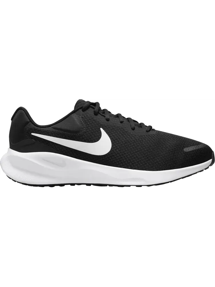 Кроссовки Revolution 7 Extra Wide 'Black White' — изображение 1 из 1, черный