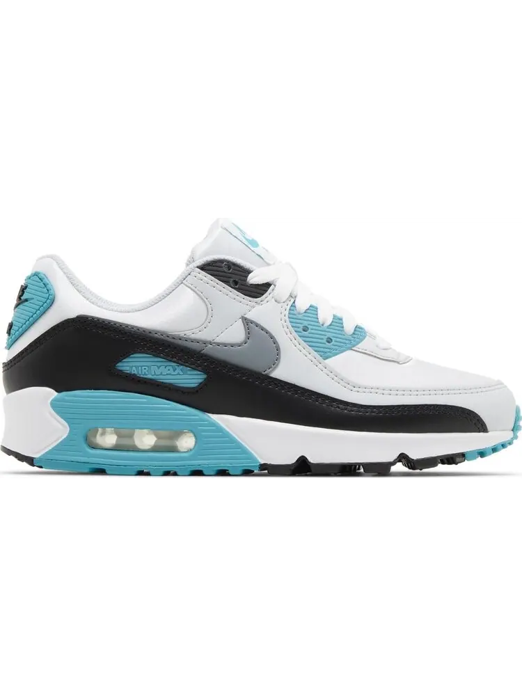 Кроссовки Wmns Air Max 90 'White Teal Nebula' — изображение 1 из 4, белый