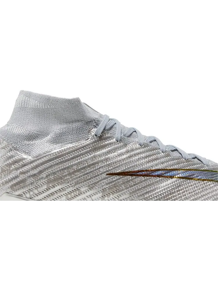 Кроссовки Zoom Mercurial Superfly 9 Elite SE FG '25th Anniversary' — изображение 2 из 4, серебряный