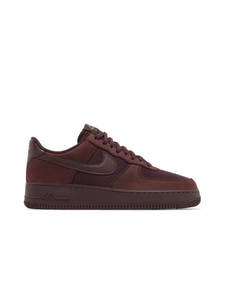 Кроссовки Nike Air Force 1 '07 LX 'Burgundy Crush' — изображение 2 из 9, бордовый/бордовый