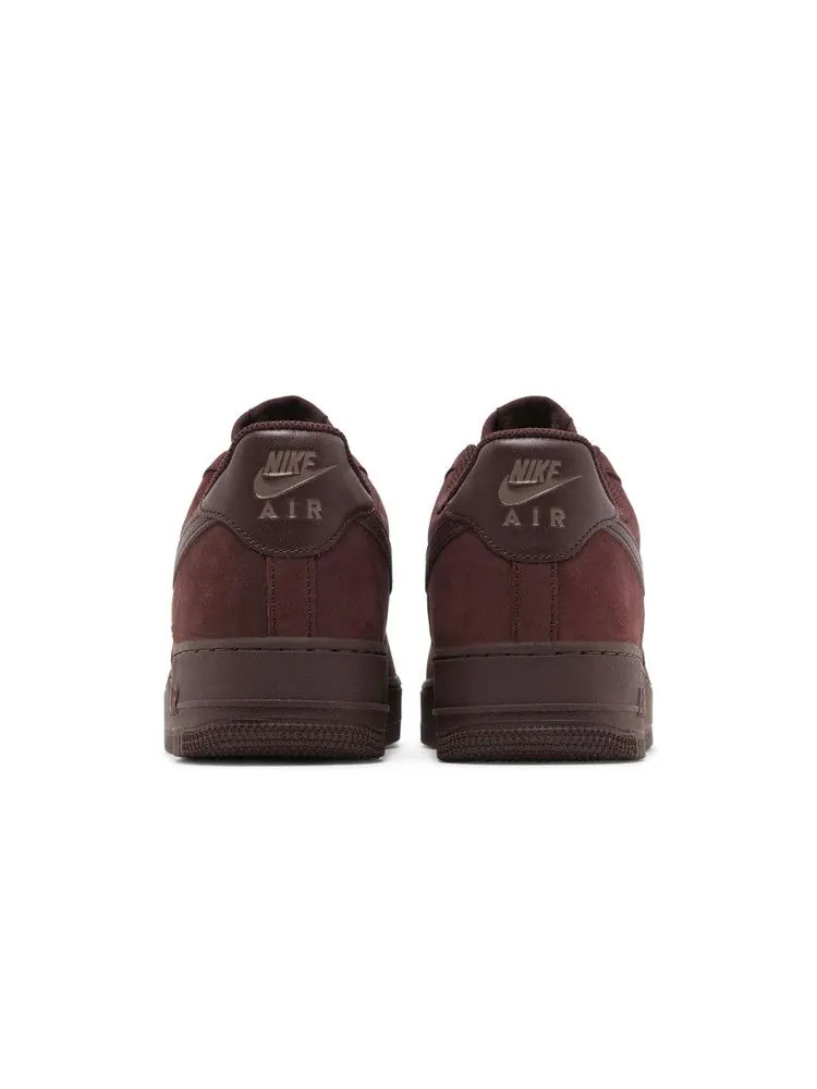 Кроссовки Nike Air Force 1 '07 LX 'Burgundy Crush' — изображение 7 из 9, бордовый/бордовый