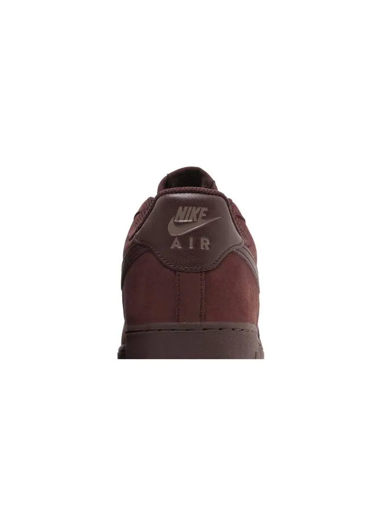 Кроссовки Nike Air Force 1 '07 LX 'Burgundy Crush' — изображение 8 из 9, бордовый/бордовый