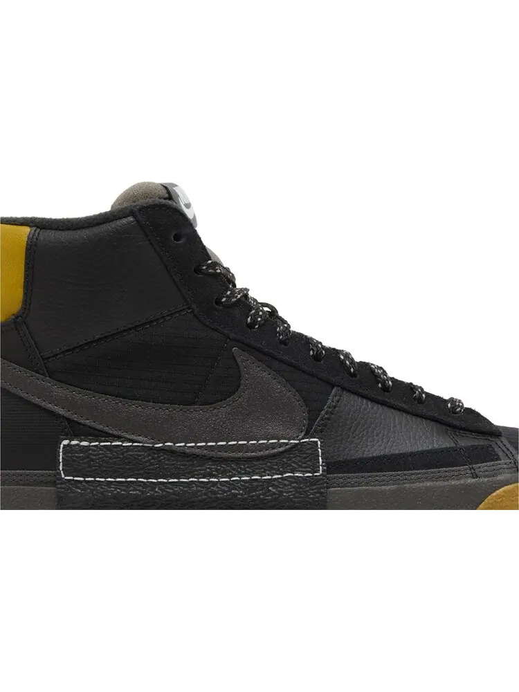 Кроссовки Blazer Mid Pro Club 'Remastered - Black Bronzine' — изображение 2 из 4, черный