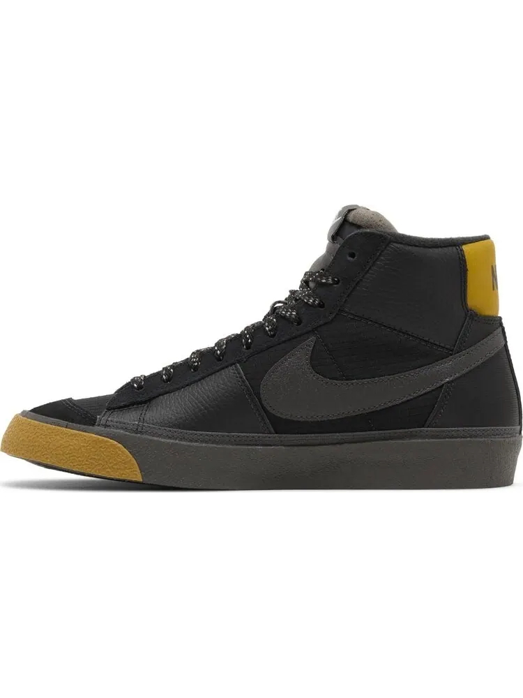 Кроссовки Blazer Mid Pro Club 'Remastered - Black Bronzine' — изображение 3 из 4, черный