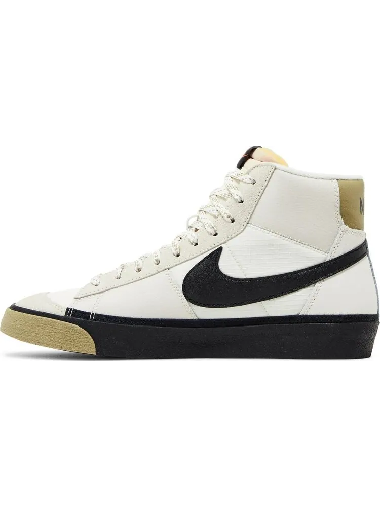 Кроссовки Blazer Mid Pro Club 'Remastered - Phantom Neutral Olive' — изображение 3 из 4, бежевый