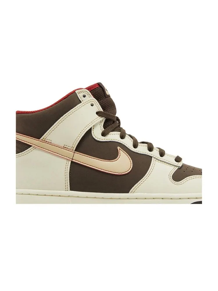 Кроссовки Nike Dunk High SE Baroque Brown — изображение 2 из 6, коричневый