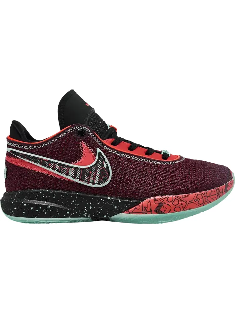 Кроссовки LeBron 20 SE GS 'Night Maroon' — изображение 1 из 1, красный