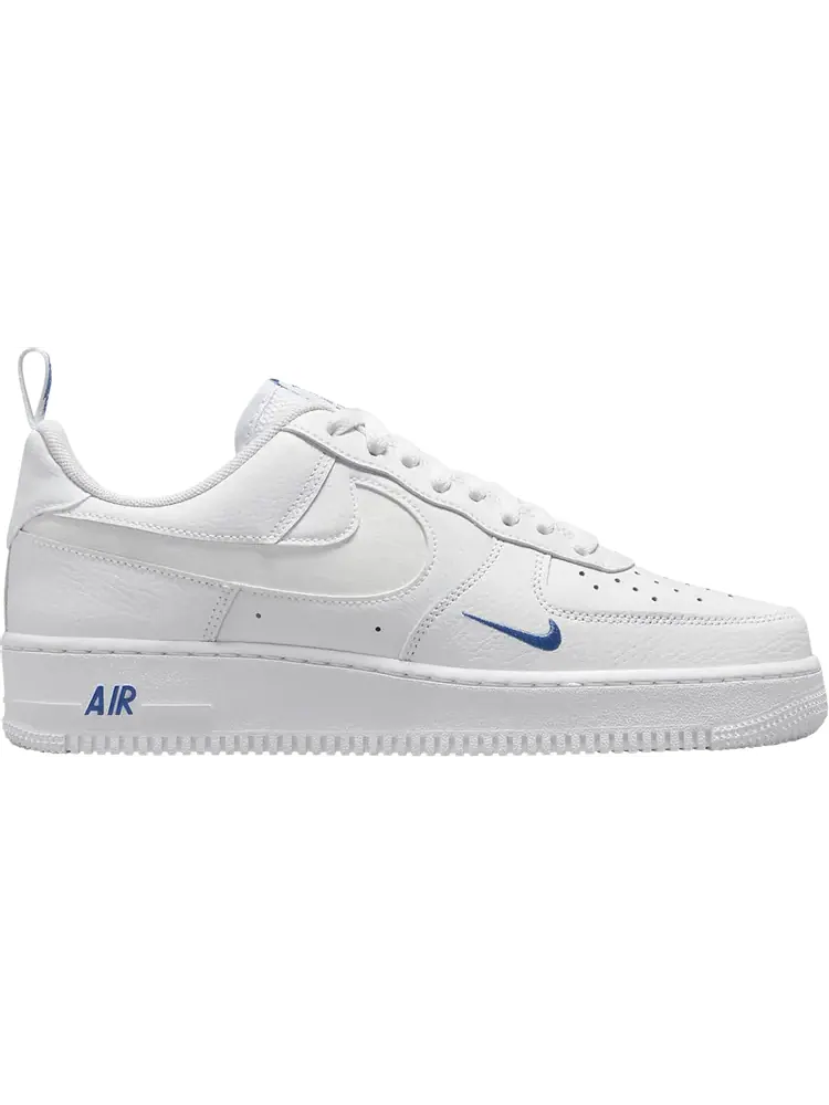 Кроссовки Nike Air Force 1 '07 LV8 'Reflective Swoosh - White Dark Marina Blue' — изображение 1 из 1, белый