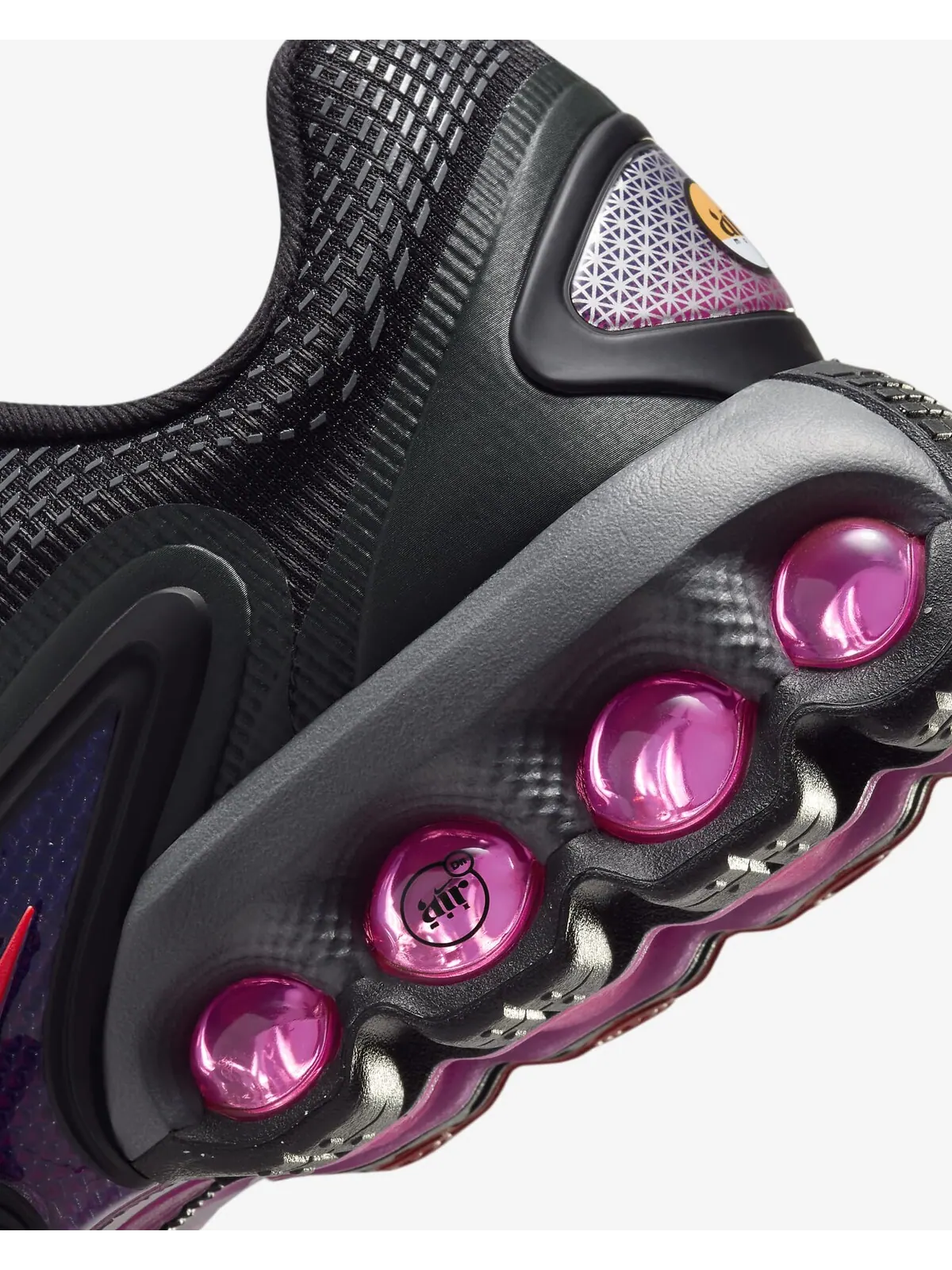 Кроссовки детские Nike Air Max Dn 'All Night', черный/малиновый — изображение 8 из 8