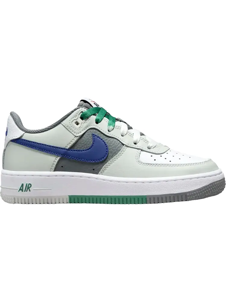 Кроссовки Air Force 1 LV8 GS 'Remix - Light Green' — изображение 1 из 1, серебряный