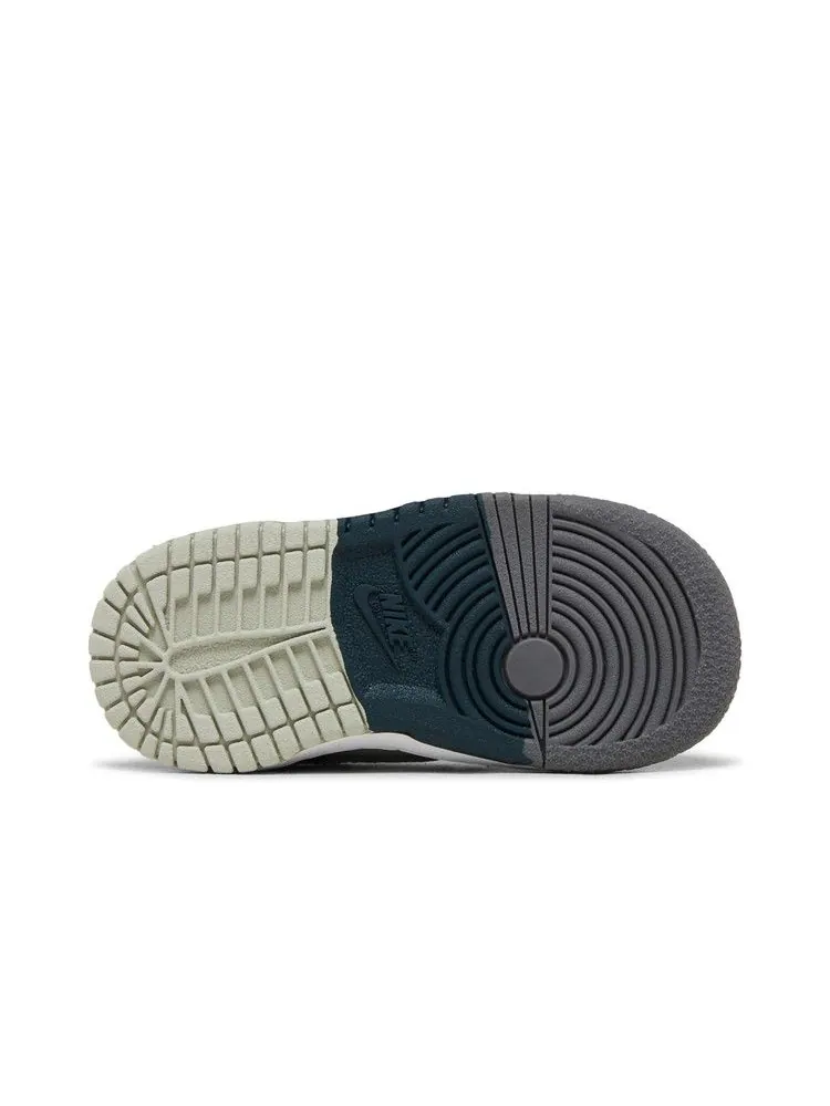 Кроссовки Nike Dunk Low Premium TD, Split - Deep Jungle — изображение 4 из 8, синий