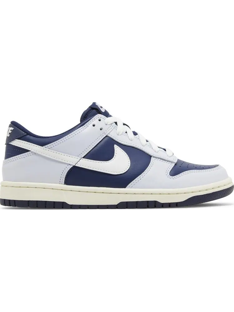 Кроссовки Dunk Low GS 'Football Grey Midnight Navy' — изображение 1 из 4, синий