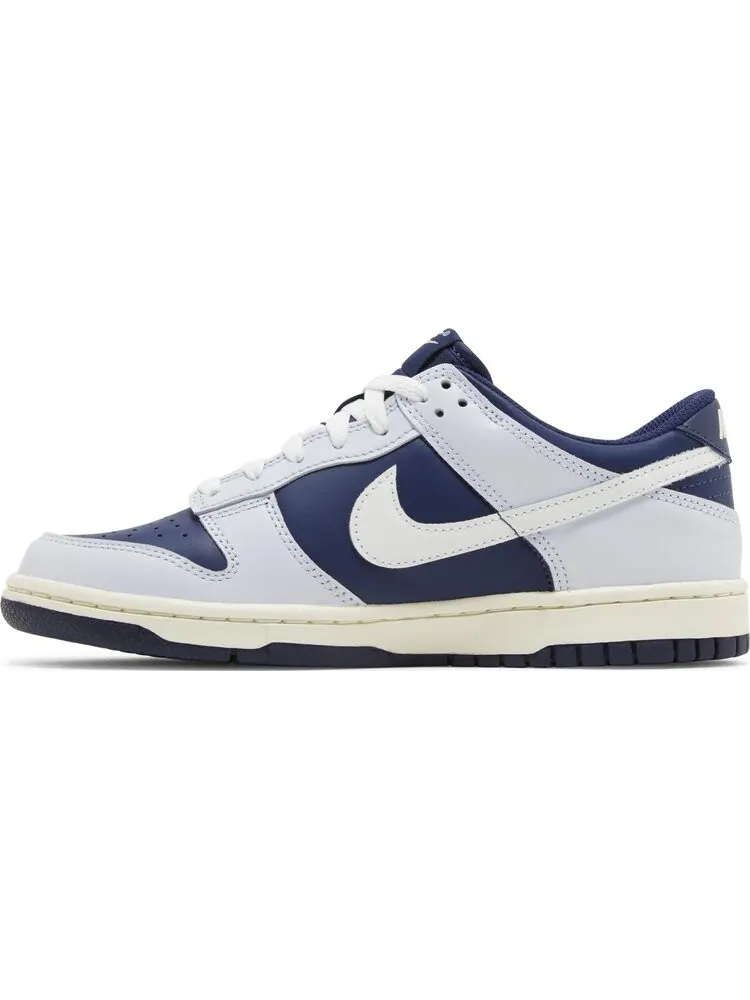 Кроссовки Dunk Low GS 'Football Grey Midnight Navy' — изображение 3 из 4, синий