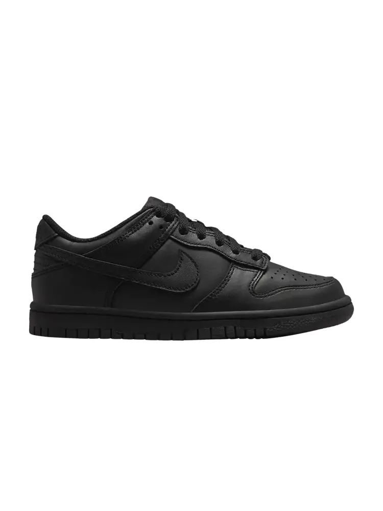 Кроссовки Dunk Low GS 'Triple Black' 2025 — изображение 1 из 1, черный