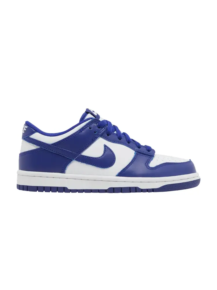 Кроссовки Nike Dunk Low GS 'Concord' — изображение 1 из 9, белый//красный