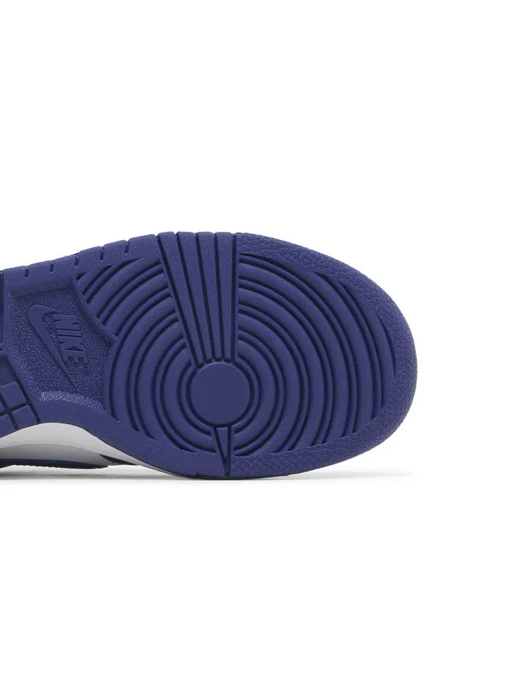 Кроссовки Nike Dunk Low GS 'Concord' — изображение 6 из 9, белый//красный
