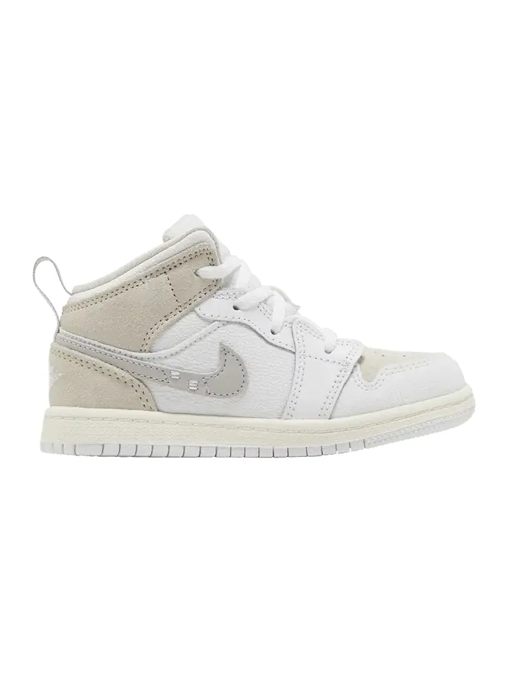 Кроссовки Air Jordan Air Jordan 1 Mid SE Craft TD 'Inside Out - White Sail' — изображение 1 из 9