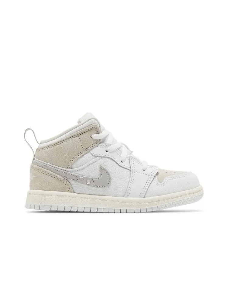 Кроссовки Air Jordan Air Jordan 1 Mid SE Craft TD 'Inside Out - White Sail' — изображение 2 из 9