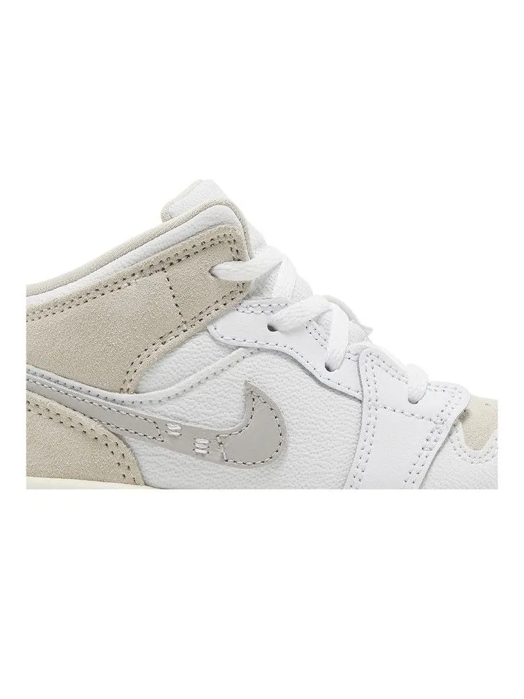 Кроссовки Air Jordan Air Jordan 1 Mid SE Craft TD 'Inside Out - White Sail' — изображение 3 из 9