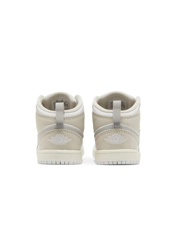 Кроссовки Air Jordan Air Jordan 1 Mid SE Craft TD 'Inside Out - White Sail' — изображение 7 из 9