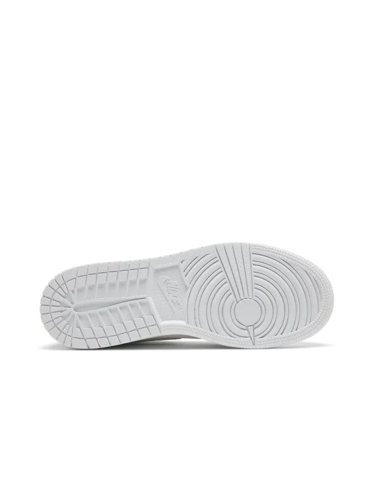 Кроссовки Air Jordan Air Jordan 1 Mid SE Craft GS 'Inside Out - White Sail' — изображение 5 из 9