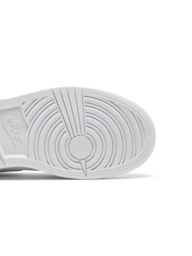 Кроссовки Air Jordan Air Jordan 1 Mid SE Craft GS 'Inside Out - White Sail' — изображение 6 из 9