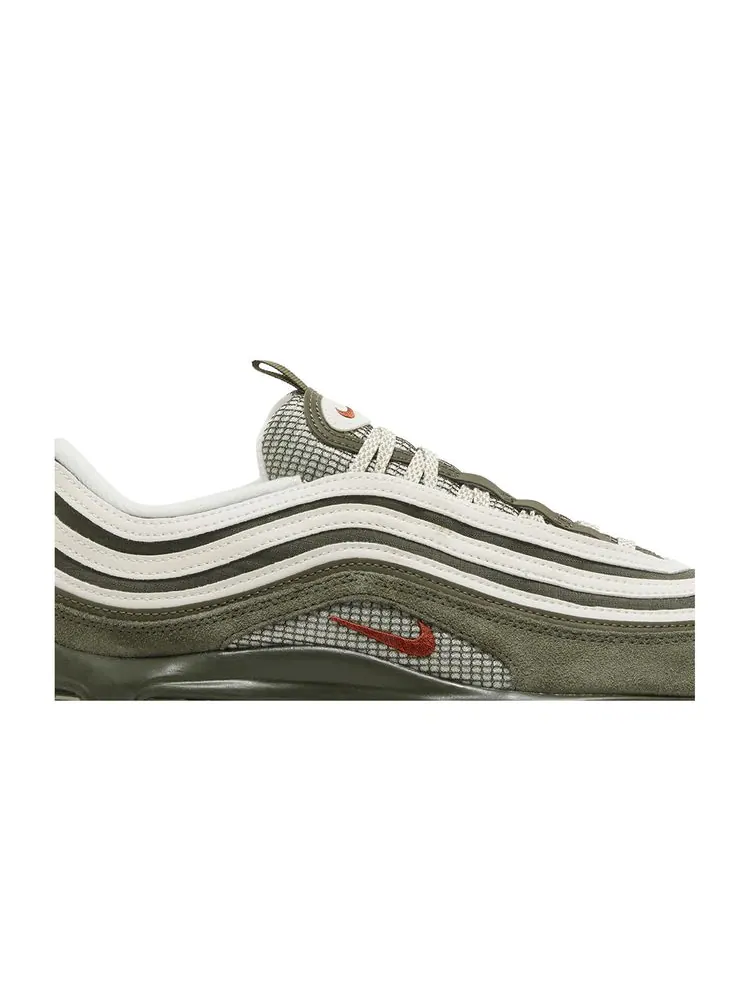 Кроссовки Air Max 97 'Cargo Khaki Rugged Orange' — изображение 2 из 8, хаки оранжевый
