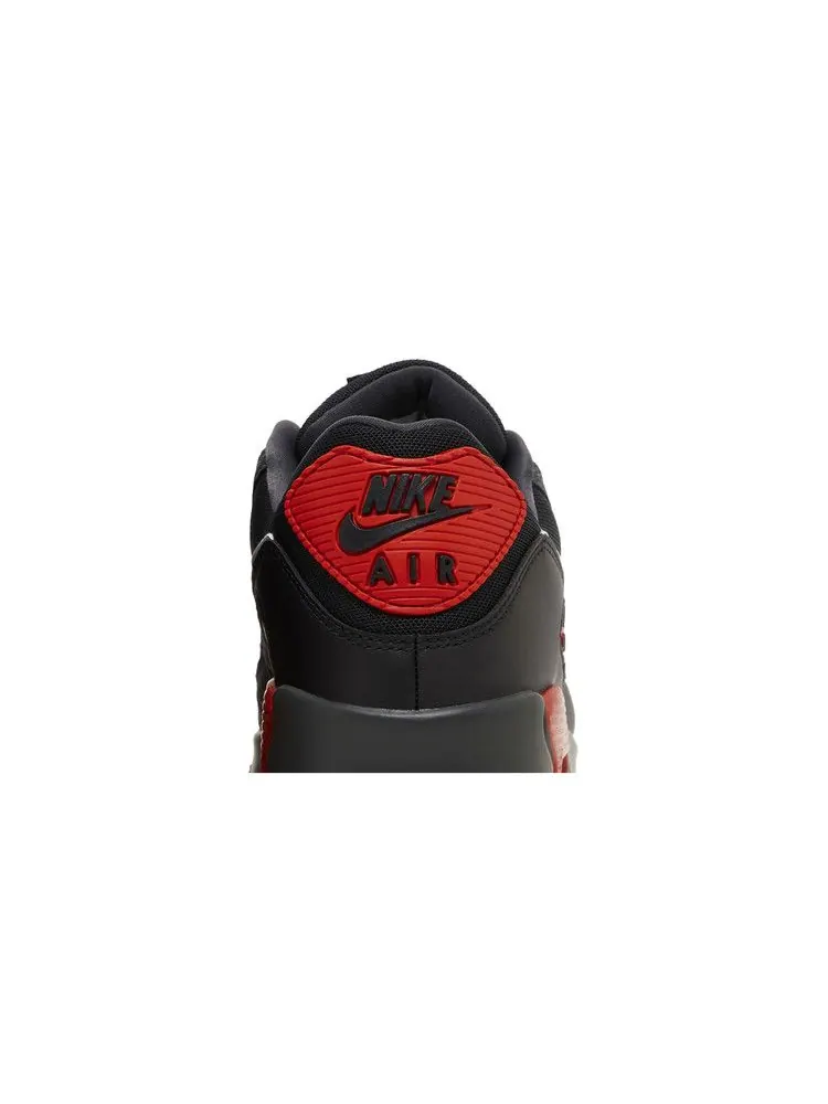 Кроссовки Nike Air Max 90 'Anthracite Mystic Red' — изображение 8 из 9, белый/черный/красный